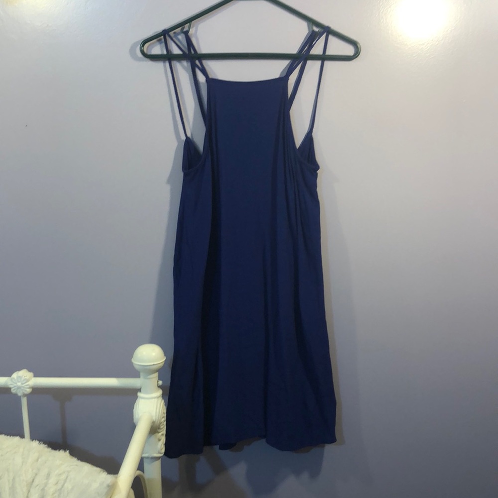 Blue dress